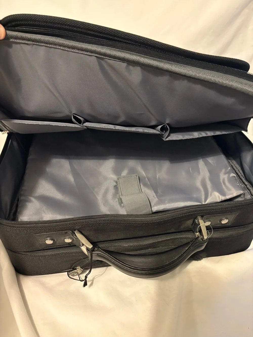 NEW Kenneth Cole Reaction Rolling Laptop Briefcase Business Travel Bag